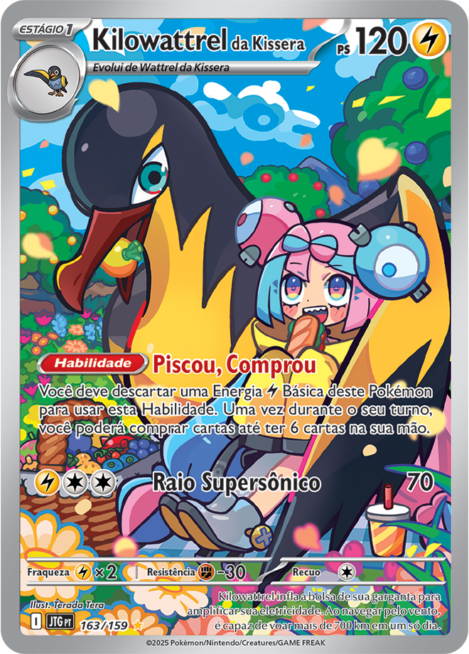 Kilowattrel da Kissera - Pokémon TCG - MoxLand