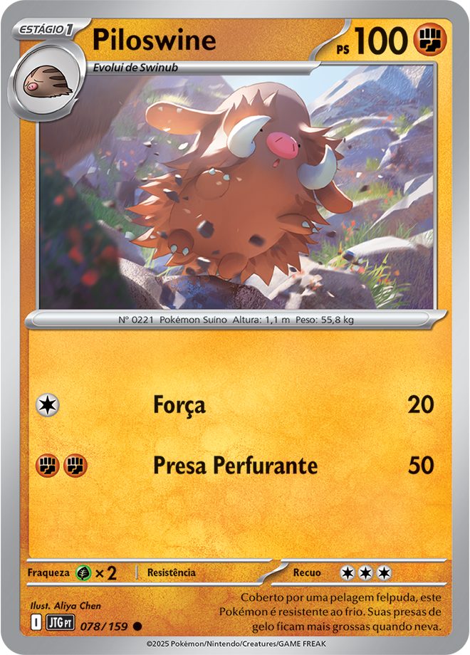 Piloswine - Pokémon TCG - MoxLand