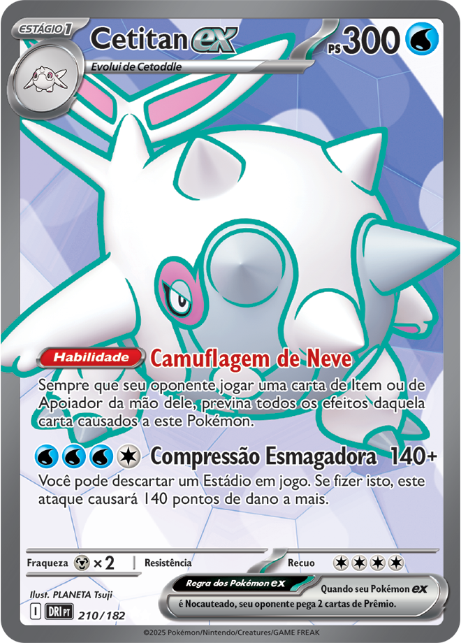 Cetitan ex - Pokémon TCG - MoxLand