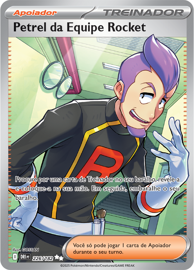 Petrel da Equipe Rocket - Pokémon TCG - MoxLand