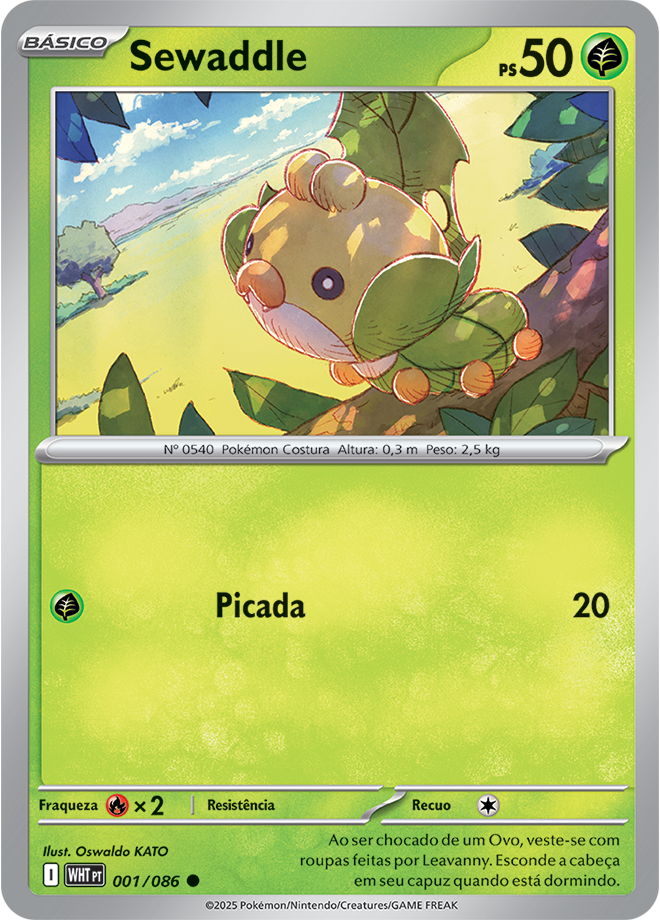 Sewaddle - Pokémon TCG - MoxLand