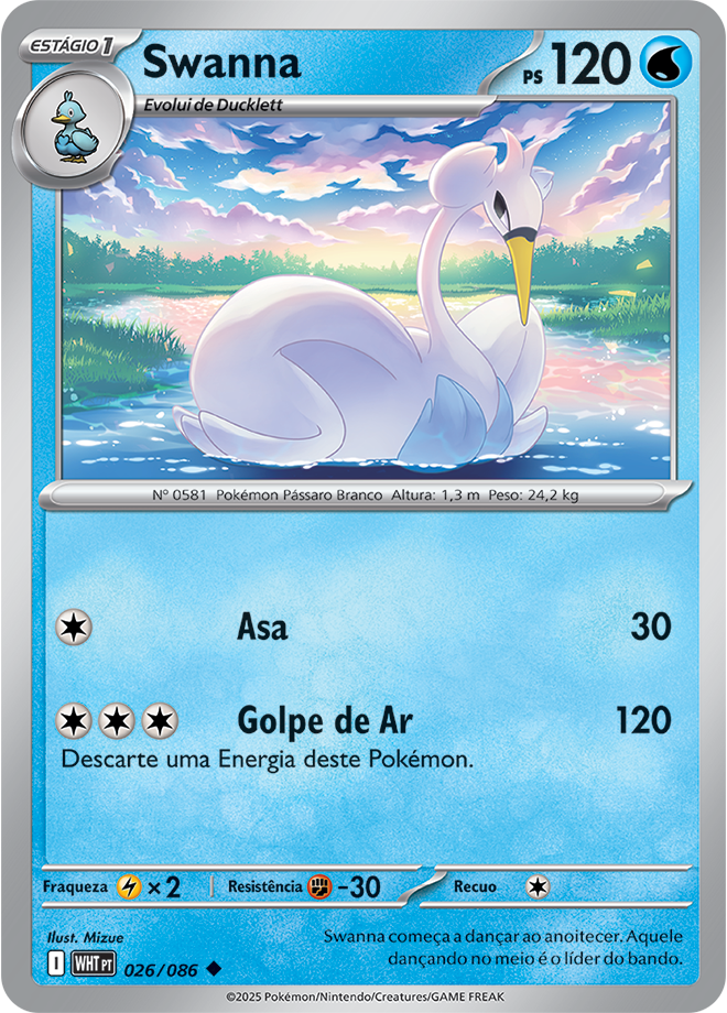 Swanna - Pokémon TCG - MoxLand