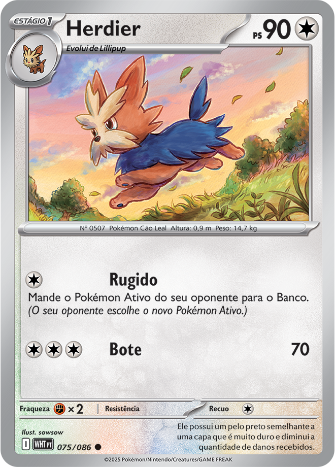 Herdier - Pokémon TCG - MoxLand