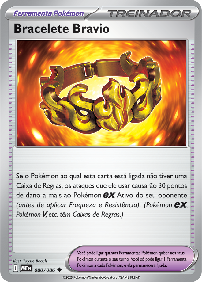 Bracelete Bravio - Pokémon TCG - MoxLand