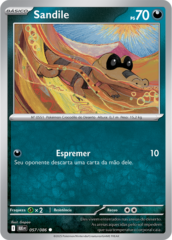 Sandile - Pokémon TCG - MoxLand