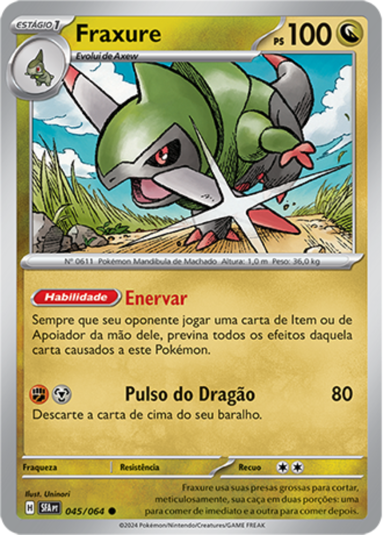 Fraxure - Pokémon TCG - MoxLand