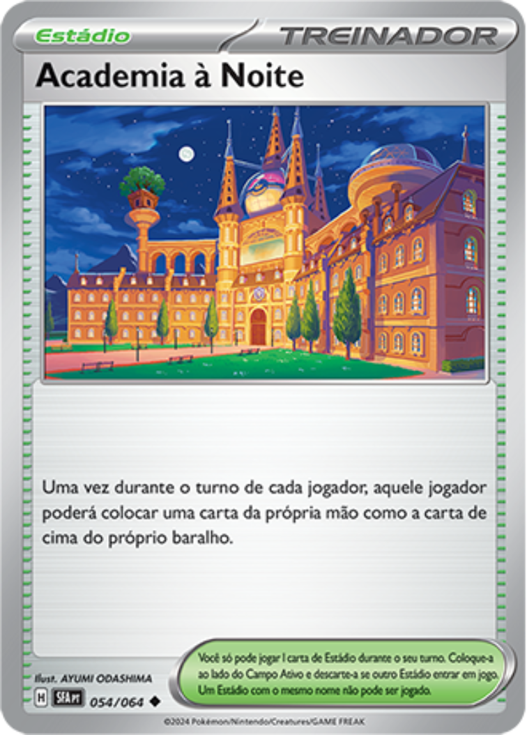 Academia à Noite - Pokémon TCG - MoxLand