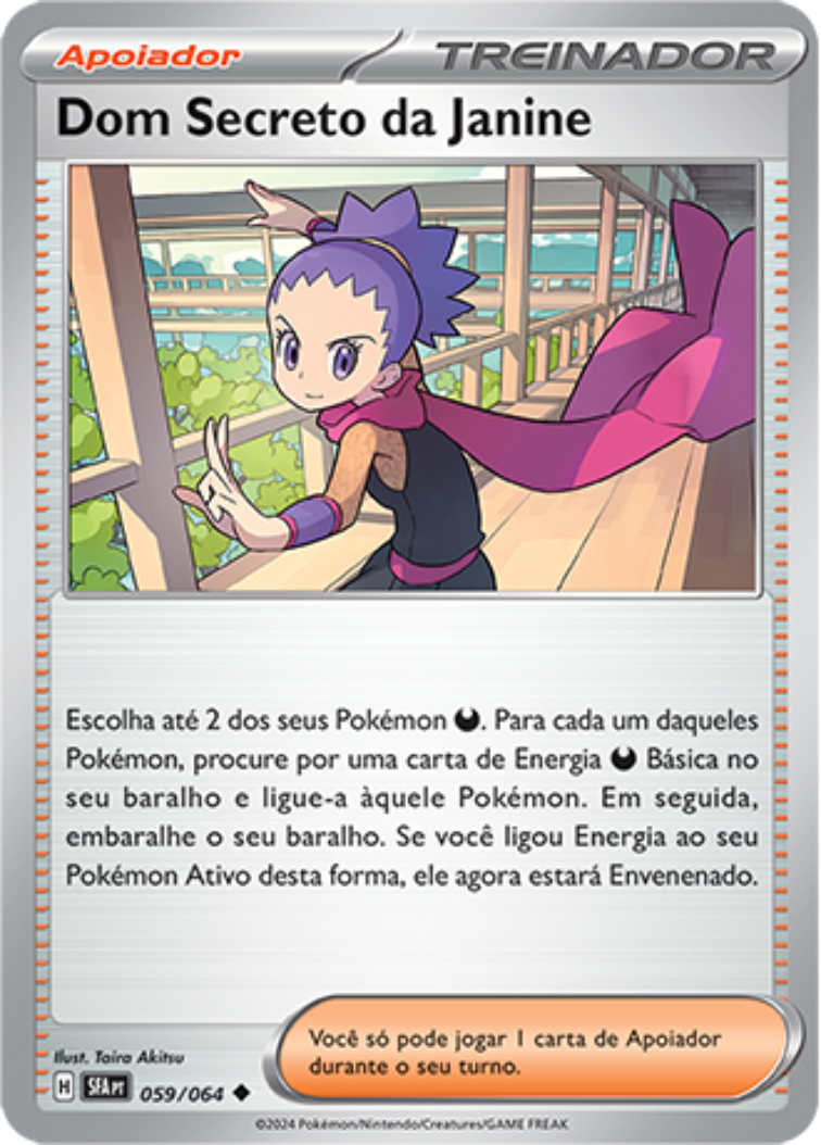 Dom Secreto da Janine - Pokémon TCG - MoxLand