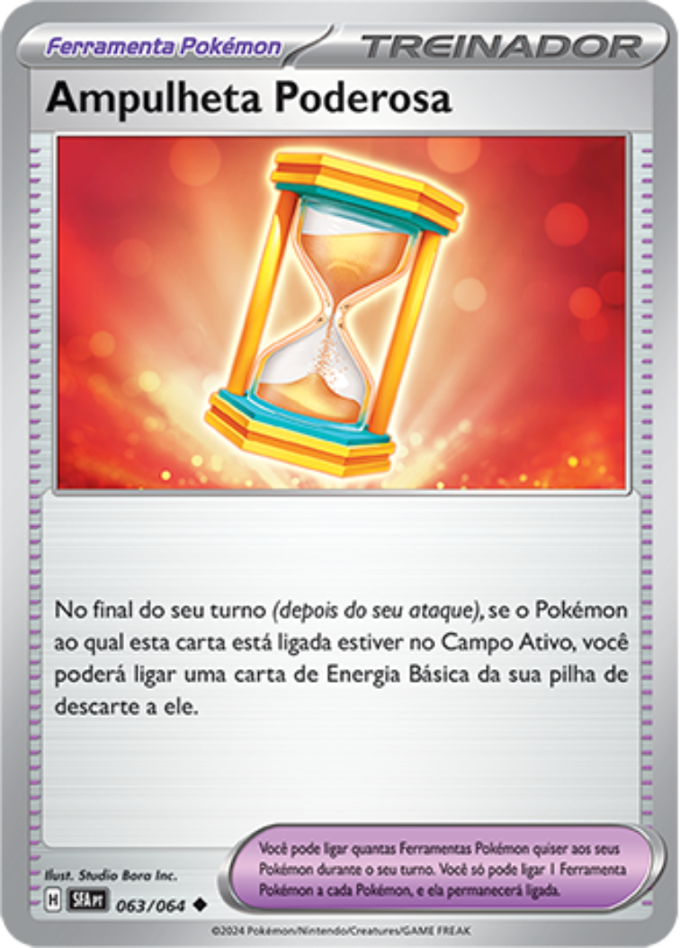 Ampulheta Poderosa - Pokémon TCG - MoxLand