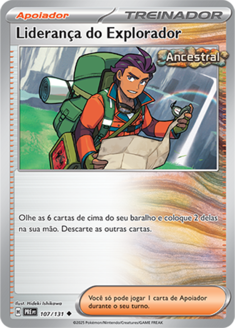 Liderança do Explorador - Pokémon TCG - MoxLand