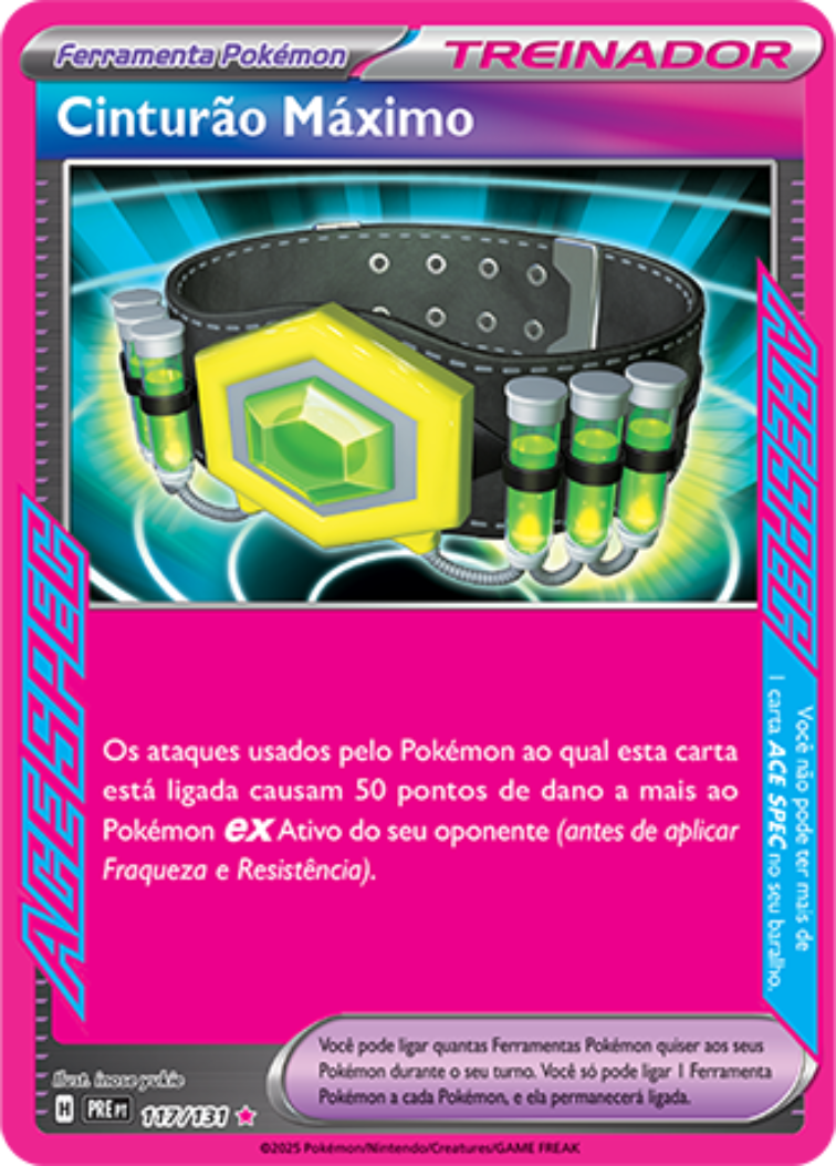 Cinturão Máximo - Pokémon TCG - MoxLand