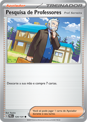 Pesquisa de Professores - Pokémon TCG - MoxLand
