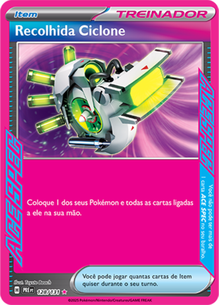 Recolhida Ciclone - Pokémon TCG - MoxLand