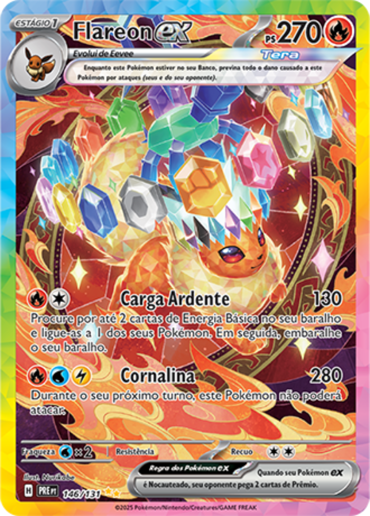 Flareon ex - Pokémon TCG - MoxLand