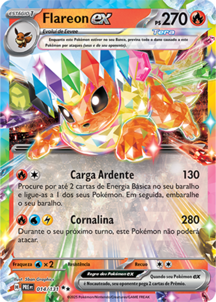 Flareon ex - Pokémon TCG - MoxLand