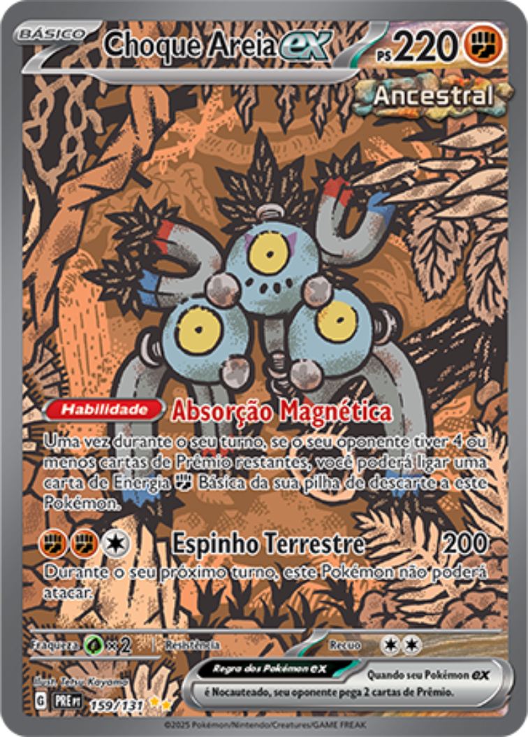 Choque Areia ex - Pokémon TCG - MoxLand