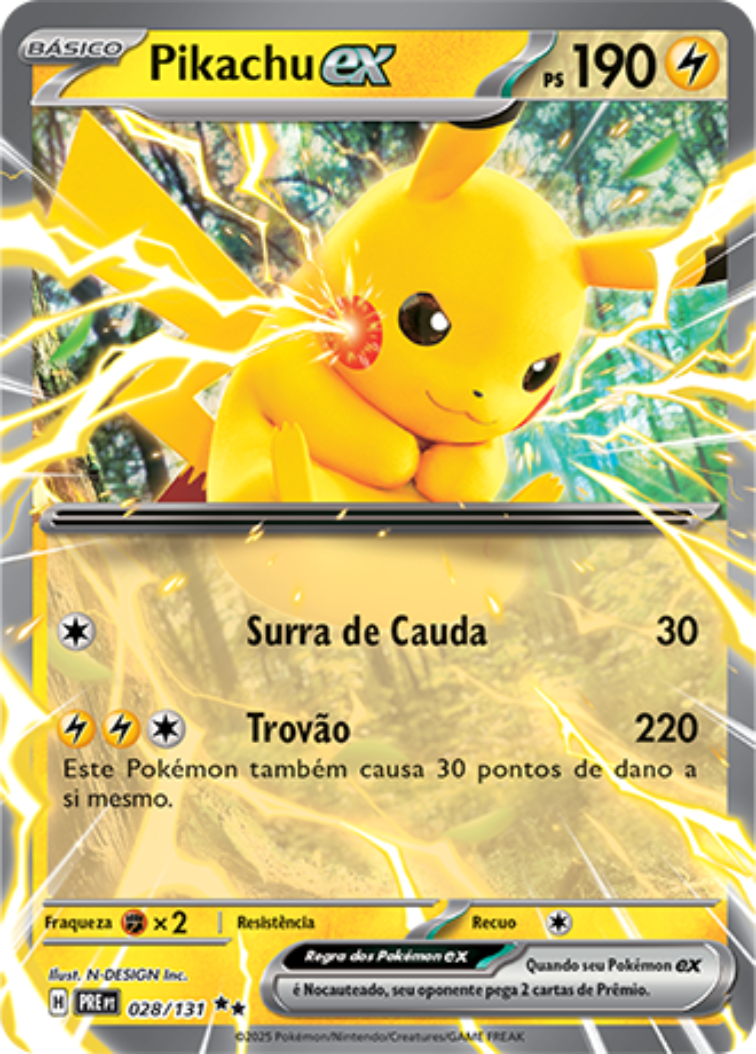 Pikachu ex - Pokémon TCG - MoxLand