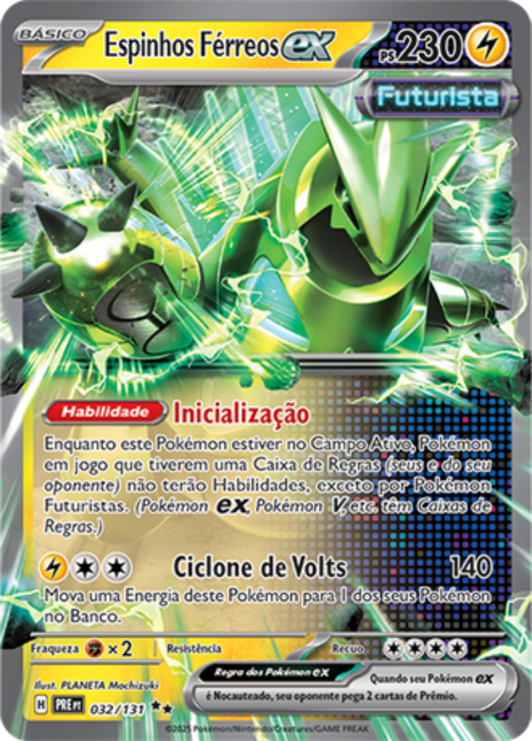 Espinhos Férreos ex - Pokémon TCG - MoxLand