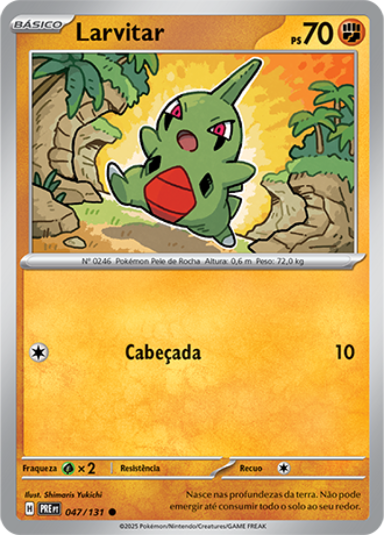 Larvitar - Pokémon TCG - MoxLand