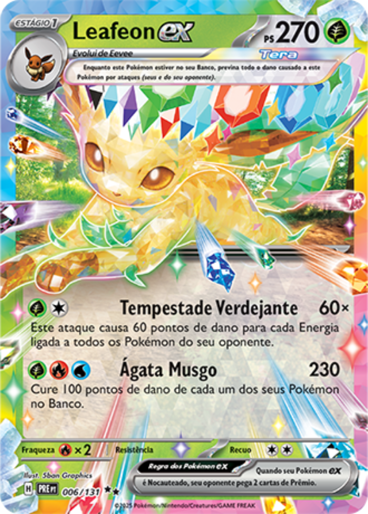 Leafeon ex - Pokémon TCG - MoxLand