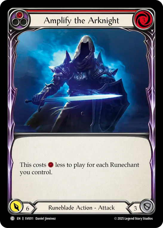 Amplify the Arknight (Red) - Flesh and Blood TCG - MoxLand