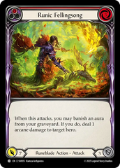 Runic Fellingsong (Red) - Flesh and Blood TCG - MoxLand