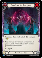 Condemn to Slaughter (Blue) - Flesh and Blood TCG - MoxLand