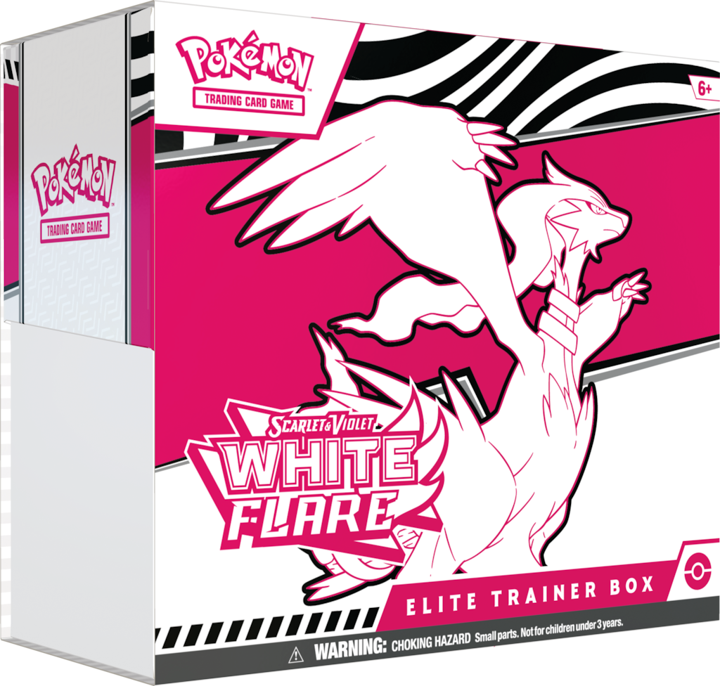 Scarlet & Violet White Flare Elite Trainer Box - Pokémon TCG - MoxLand