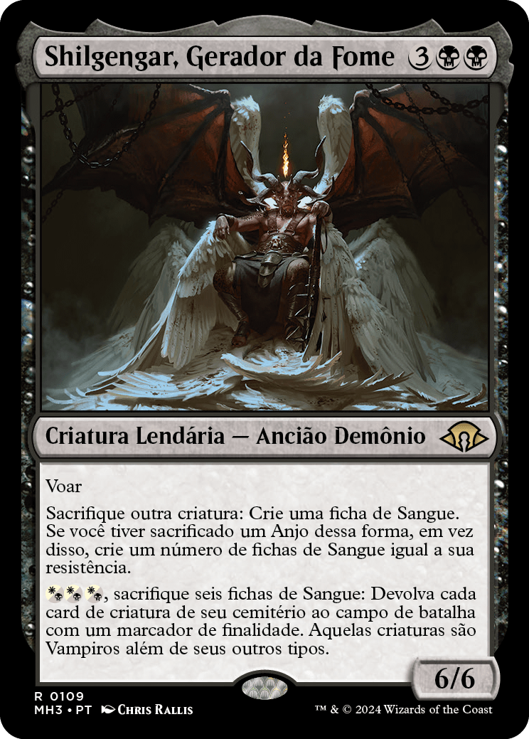 Shilgengar, Gerador da Fome / Shilgengar, Sire of Famine - Magic: The Gathering - MoxLand