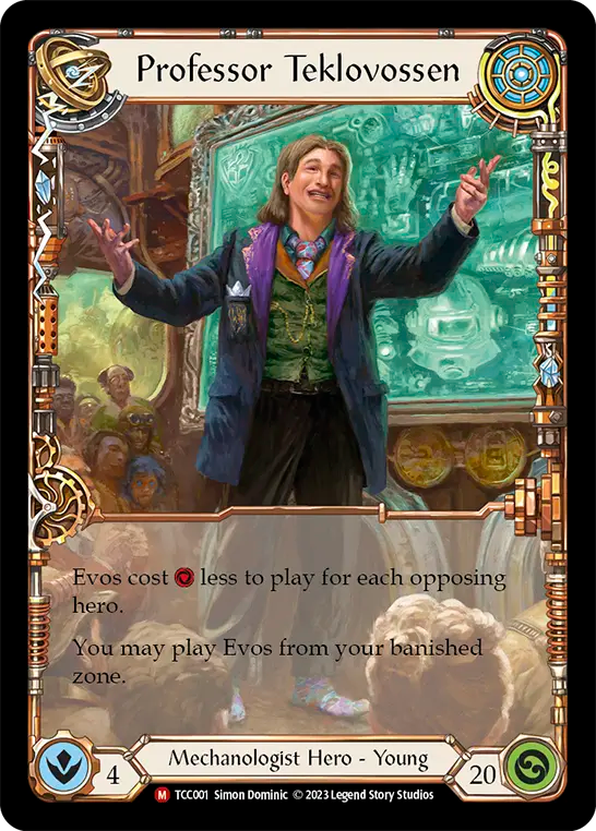 Professor Teklovossen - Flesh and Blood TCG - MoxLand