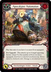 Apocalypse Automaton (Red) - Flesh and Blood TCG - MoxLand