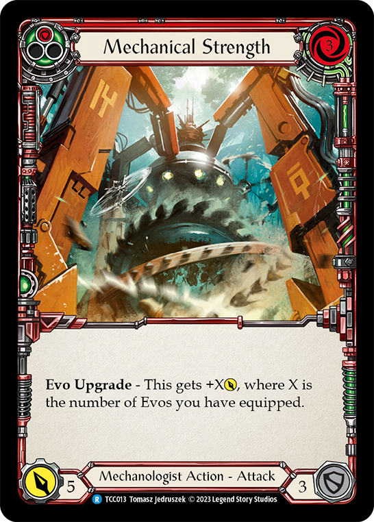 Mechanical Strength (Red) - Flesh and Blood TCG - MoxLand