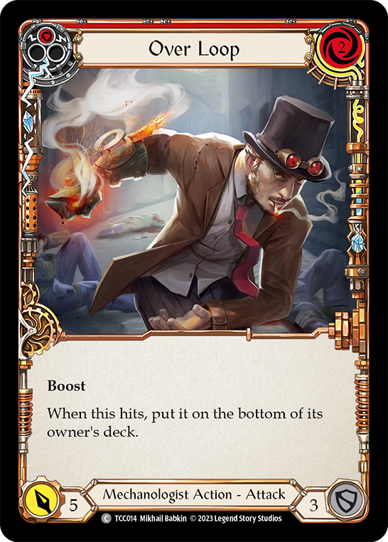 Over Loop (Red) - Flesh and Blood TCG - MoxLand