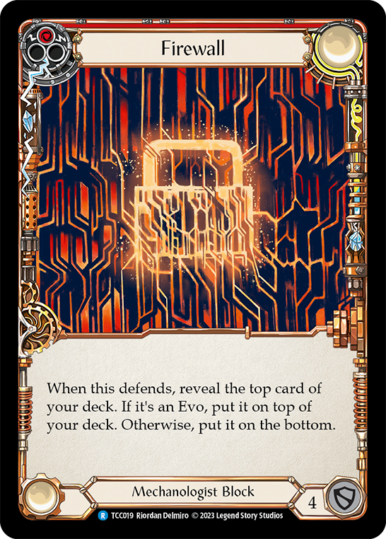 Firewall (Red) - Flesh and Blood TCG - MoxLand