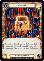 Firewall (Red) - Flesh and Blood TCG - MoxLand