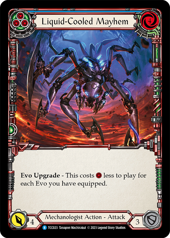 Liquid-Cooled Mayhem (Blue) - Flesh and Blood TCG - MoxLand