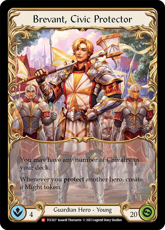Brevant, Civic Protector - Flesh and Blood TCG - MoxLand