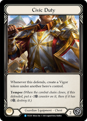 Civic Duty - Flesh and Blood TCG - MoxLand