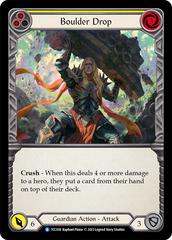 Boulder Drop (Yellow) - Flesh and Blood TCG - MoxLand