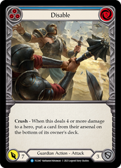 Disable (Blue) - Flesh and Blood TCG - MoxLand