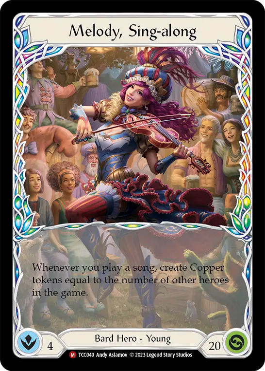 Melody, Sing-along - Flesh and Blood TCG - MoxLand
