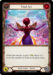 Final Act (Red) - Flesh and Blood TCG - MoxLand