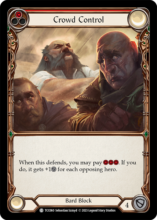 Crowd Control (Red) - Flesh and Blood TCG - MoxLand
