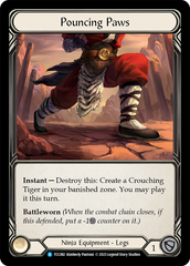 Pouncing Paws - Flesh and Blood TCG - MoxLand