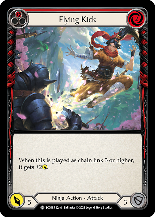 Flying Kick (Red) - Flesh and Blood TCG - MoxLand