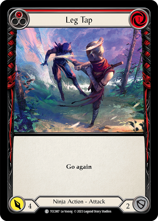Leg Tap (Red) - Flesh and Blood TCG - MoxLand