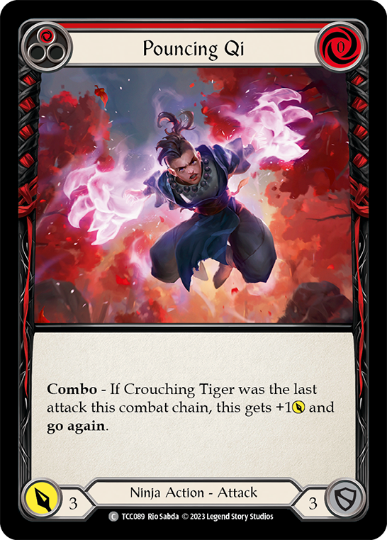 Pouncing Qi (Red) - Flesh and Blood TCG - MoxLand