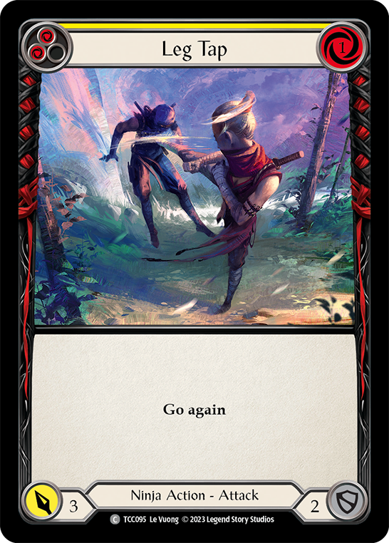 Leg Tap (Yellow) - Flesh and Blood TCG - MoxLand