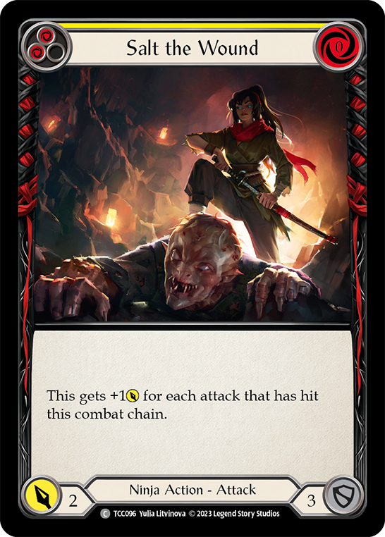 Salt the Wound (Yellow) - Flesh and Blood TCG - MoxLand