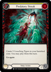 Predatory Streak (Yellow) - Flesh and Blood TCG - MoxLand